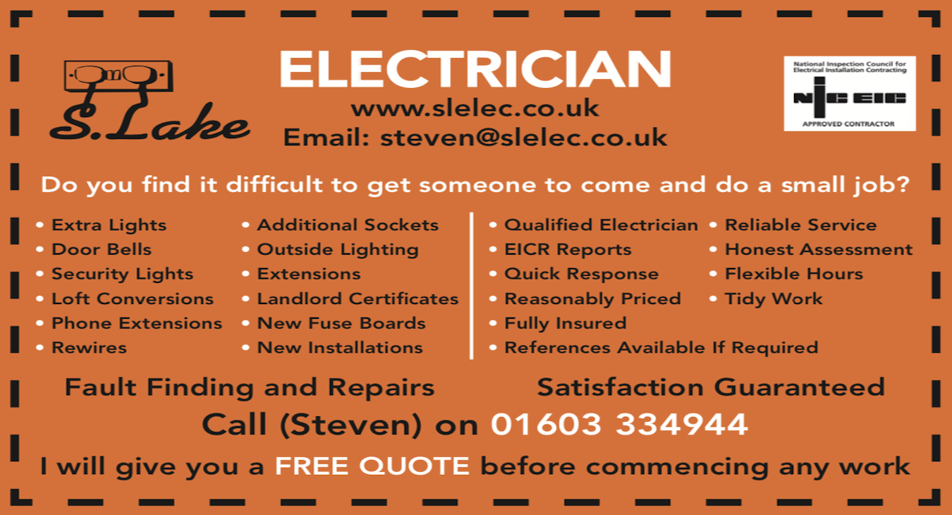 Electrician in Norwich, Norfolk