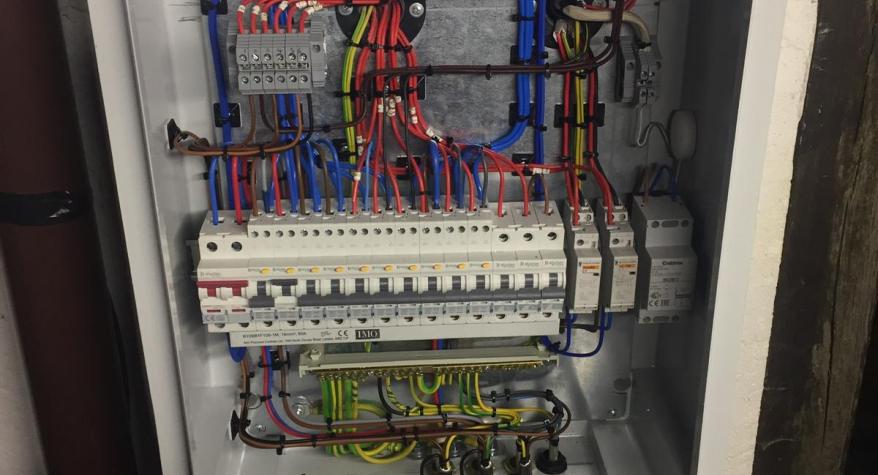 Garden Lighting Panel Install, Norwich