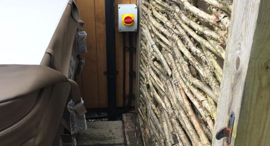 Hot Tub Install, Norwich