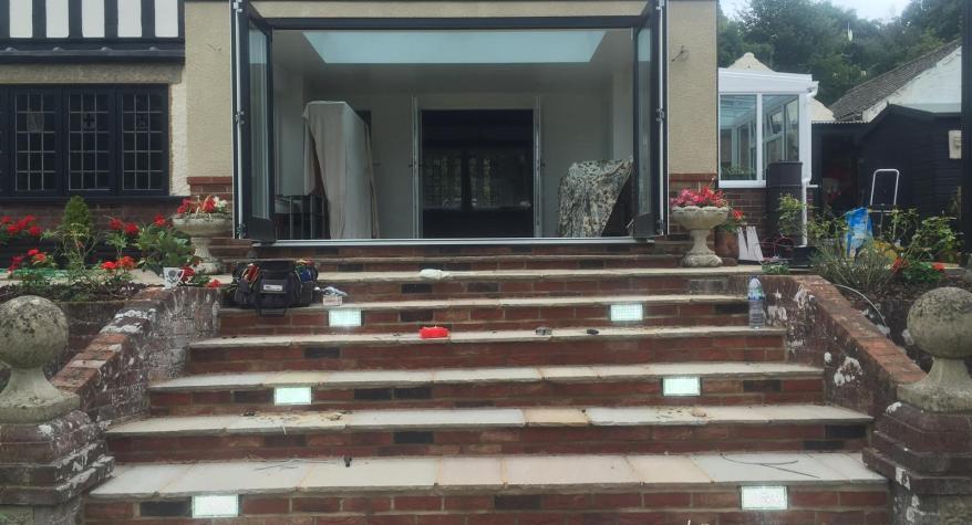 Outdoor Garden Lighting Project, Norwich