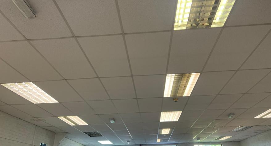 Commercial Cieling Lighting Upgrade in Norwich